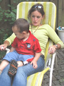 Met tante Laura heb ik een leuk spelletje bedacht
